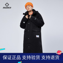 The new winter 2022 men and women long - range wear - resistant basketball loose sports casual cotton coat