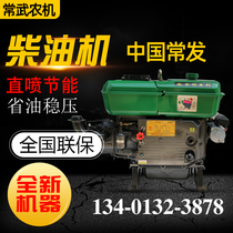 China Changfa Authentic Changfa Golden Crown Series Diesel Engine Single Cylinder Water-cooled Hand-cranked Electric Starter Original Factory