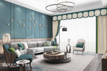 Iibu Sheqing oxygen life YB910 Nanyan Ruo Meng living room bedroom custom Nordic home