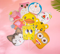 Factory plastic small fan Korean hipster cute cartoon fan cool fan children hand fan
