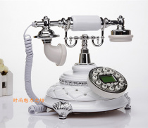 European telephone Antique vintage telephone Antique creative fashion telephone Pastoral office telephone Landline