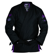 DO OR DIE HyperLyte 2 0 Black purple Brazilian Jiu-jitsu mens road suit Purple armband