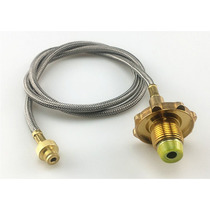 Outdoor camping gas stove head flat gas tank fire torch switch gas gas liquefied gas adapter connecting pipe