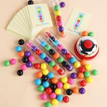 Test tube bead training challenges hand fine motor training bacteria big bang kindergarten competitive game toys