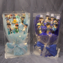 Conan hand-run Detective Edogawa Kudo Shinichi surrounding doll model decorations to send boys birthday gifts
