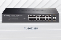  TP-LINK TL-SG2218P Full Gigabit 16-port Web Managed PoE Switch AP Surveillance Camera Power