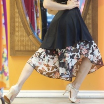 Argentinean tango dresses DNI TANGO NEW PANTS SKIRT FLUTTER WITH WIDE LEGS DANCE PANTS SIZE FULLY EQUIPPED