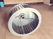 11-62 multi-wing centrifugal fan impeller customized high temperature 316 304 stainless steel impeller