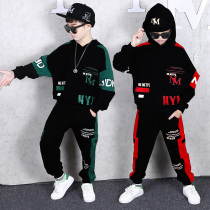 Boy suit Spring dress 2022 New spring childrens thin foreign air boy dress CUHK Tong Wei clothes handsome