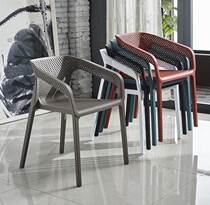 Nordic Plastic Chair Casual Outdoor Chair Designer Chair Minima Dining Chair Coffee Chair Negotiation Chair Computer Chair Thickening