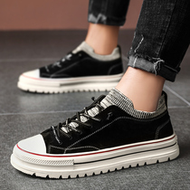 Mens shoes retro Inn Wind Martin boots Men Low Help Short boots 2022 Autumn Winter New mens boots Genuine Leather Tide Boots