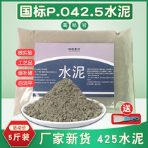 Cement ordinary silicate po42 5 experiment 425 national standard black cement landscape repair loophole Paste porcelain quick-drying hard