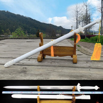 Longquan City Yus sword long eight-sided Han sword ancient sword town house sword manganese steel self-defense knife weapon unopened blade