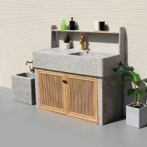 Marble Stone Pool Outdoor Stone Laundry Pool Whole Stone Courtyard Sink Balcony Outdoor Hand Wash Basin Garden