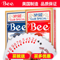 Little Bee poker NO 92 Bee poker original imported Baccarat playing cards 12 pairs