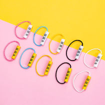 Clothes Shoes Baby Name Patch Circle School Bag Name Post Kindergarten Pendant Label Children Name Custom Hanging Buckle