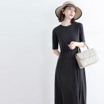JOLIMENT this one is too comfortable isnt it? Simple and outstanding good temperament MODAL thin dress female