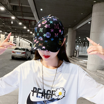 Tide brand French custom baseball cap womens new Korean version wild cap M letter printing fashion net red hat