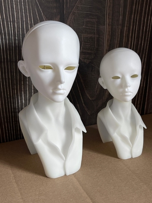 taobao agent (New product) Uncle BJD and men and women can use the chest platform for a cheap baby head display rack 3D printing resin