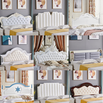  Bedside single buy European-style headboard soft bag Simple modern backrest Light luxury American tatami floor custom storage