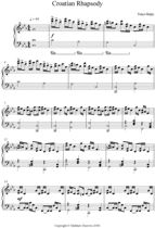 Croatian Rhapsody Croatian Rhapsody Piano Music HD 6 pages with pedals