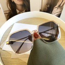 Polarized sun glasses female summer new trend anti-ultraviolet round face face small driving sunshade TR90 ultra light sunglasses