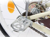 Folding thick bicycle rear pedal rear axle pedal childrens Foot Guard carrying people pedal bicycle accessories