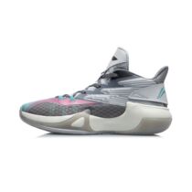 Li Ning shock absorption basketball shoes mens 2021 summer new blast sneakers wear-resistant mens shoes sports shoes ABPR061