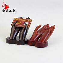 Solid wood business card hand creative wooden high-end office business card holder mahogany business card holder card box