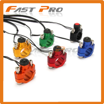 CRF YZF KTM Beihai Wave speed motocross ignition start flameout switch Modified push button switch