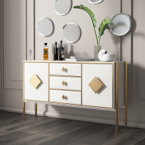 Light luxury wind entrance cabinet Simple post-modern living room Dining side cabinet Italian bucket cabinet Door decoration cabinet Home model room