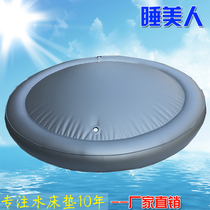 Large wave round water mattress thermostatic double sex water bed dynamic buoyancy hotel sauna home ice mat