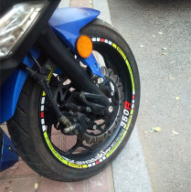 Little Ninja 250 stickers Motorcycle waterproof reflective decals Domestic sports car 350 Yongyuan large displacement wheel rim film
