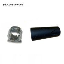 Atomic Jam Nut B2 T3 DIVING REGULATOR SECONDARY HEAD REPLACEMENT UNIVERSAL HEAD NUT CHANGED PIPES