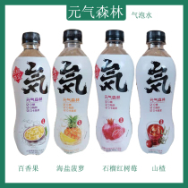 Yuanqi forest New Cactus pineapple Pear Pomegranate Hawthorn passion fruit cucumber 15 flavor bottled air bubble water drink