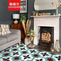 Hansen Abe wind malachite green Mediterranean tile non-slip tile tile kitchen bathroom wall tile 1120