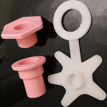 Bath bucket accessories star water drain plug folding bathtub universal plug bath bucket parts plug universal drain plug
