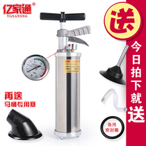Professional sewer artifact Household stainless steel pipe dredger Kitchen toilet toilet blockage one-shot tool