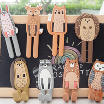 Cartoon refrigerator sticker adhesive hook Nordic ins magnetic cute creative refrigerator decoration strong magnet 3d stereo magnetic patch