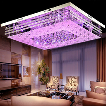 LED living room crystal ceiling lamp bedroom lighting lamp restaurant atmosphere modern simple creative restaurant crystal lamp
