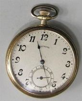 American old pocket watch antique 1913 Illinois 12 s silver border European classical collection