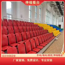Factory direct supply indoor activities retractable stands Stadium folding mobile activity seats Theater ladder seats