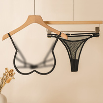 Giant breast-shaped steel ring sex underwear women tease together sexy chest tosao bikini adult passion suit