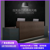 Guiyang new custom welcome bar rectangular new furniture front desk desk fashion cashier reception desk