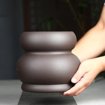 Bianstone moxibustion pot purple sand moxibustion pot warm Yang pot big pot belly button moxibustion pot to drive cold and damp pain preparation pot abalone mushroom moxibustion pot