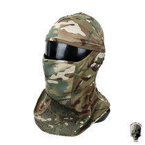 TMC new outdoor headgear sunscreen full wrap Hood breathable mesh fabric TMC3487
