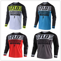 Summer Mountain Bike Riding outdoor sports Big code Long sleeves T-shirt male and female universal off-road car wear customised
