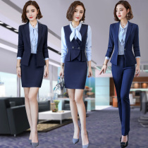 Professional suit Womens formal spring and Autumn fashion suit temperament high-end workplace capable mobile foreman manager overalls