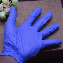  Disposable latex experiment anti-dirty hands anti-oil flip-up liquid gloves hand-made clay clay production no fingerprints