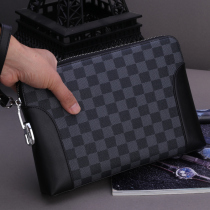 Hong Kong Mens New Hand Grab Bag Business Casual Hand Grip Bag Large Capacity Clip Pack Fashion Code Lock Hand Bag